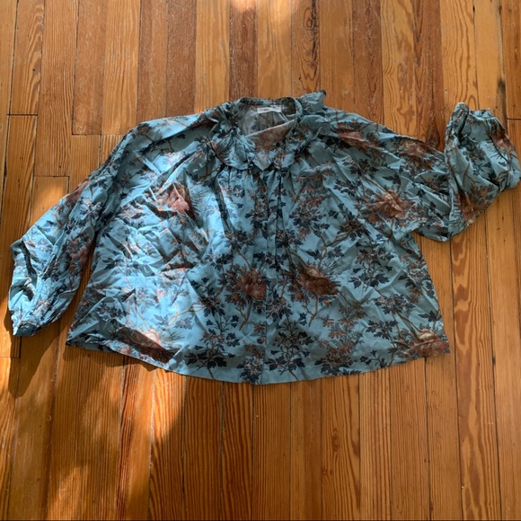 COPY - Doen Rosebay Top | Bluebell Summer Floral - Picture 4 of 6